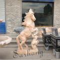 Stone Sculpture Animal Marble Statue Carved Horse
